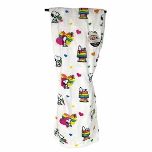 Peanuts Snoopy Rainbows Throw Blanket 50 x 70